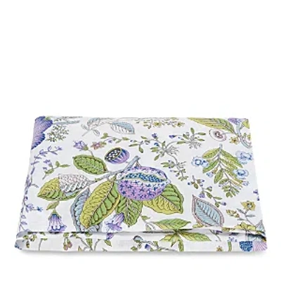 Matouk Pomegranate Linen Fitted Sheet, Queen In Purple