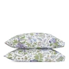 Matouk Pomegranate Linen Pillowcase Set, King In Lilac