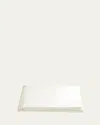 Matouk Twin Key Largo Fitted Sheet In Ivory