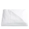Matouk Positano Hemstitch Wrinkle-free Duvet Cover, Twin In White