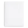 Matouk Positano Wrinkle-free Fitted Sheet, Full/queen In White