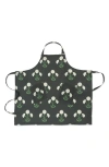 Matouk Print Linen Apron