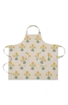 Matouk Print Linen Apron