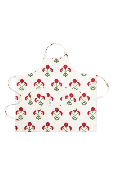 MATOUK MATOUK PRINT LINEN APRON
