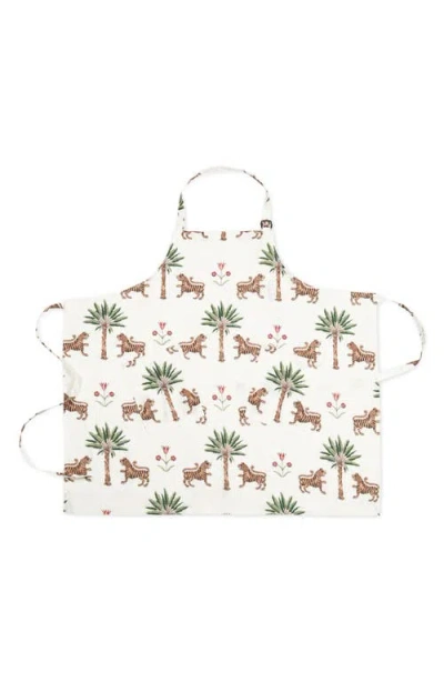 MATOUK MATOUK PRINT LINEN APRON