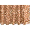 Matouk Regine Zebra Stripe Shower Curtain In Brown