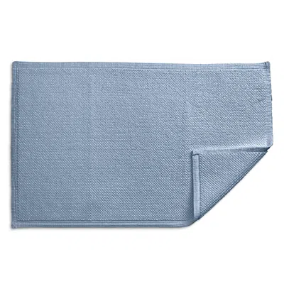 Matouk Reverie Bath Rug, 21 X 34 In Blue