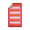 Matouk Ribbon Beach Towel In Pink
