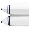 Matouk River King Pillowcase, Pair - Exclusive In Navy