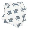 Matouk Rubia Napkins, Set Of 4 In Blue