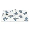 Matouk Rubia Table Runner, 108 X 16 In Navy