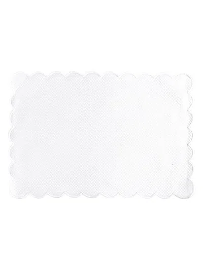 Matouk Savannah Gardens 4-piece Placemat Set In White
