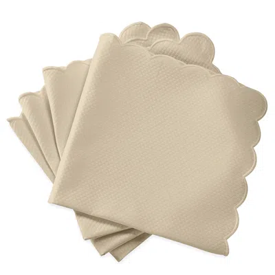 Matouk Savannah Gardens Napkin 22 X 22, Set Of 4 In Linen/linen