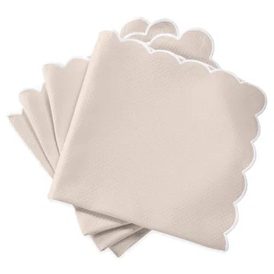 Matouk Savannah Gardens Napkin 22 X 22, Set Of 4 In Pink