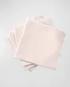 Matouk Savannah Gardens Napkins, Set Of 4 In Pink