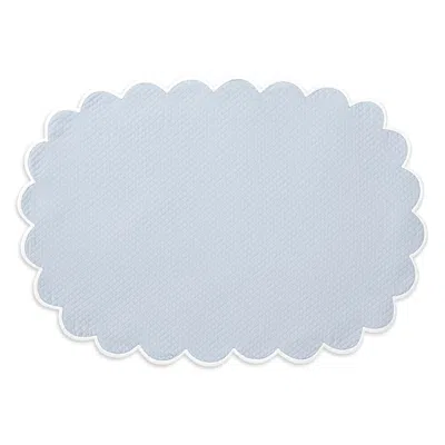 Matouk Savannah Gardens Set Of 4 Placemats In Blue
