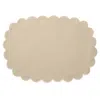 Matouk Savannah Gardens Placemat 13 X 19 Oval, Set Of 4 In Linen/linen