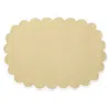 Matouk Savannah Gardens Placemat 13 X 19 Oval, Set Of 4 In Butter