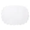 Matouk Savannah Gardens Placemat 13 X 19 Oval, Set Of 4 In White