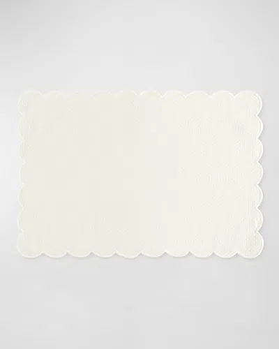 Matouk Savannah Gardens Placemats, Set Of 4 In Bone