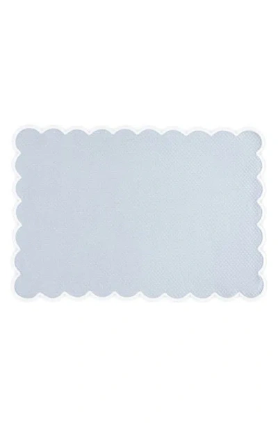 Matouk Savannah Gardens Set Of 4 Placemats In Blue