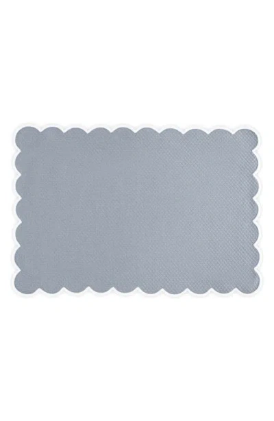 Matouk Savannah Gardens Set Of 4 Placemats In Blue