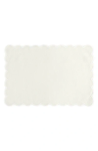 Matouk Savannah Gardens Set Of 4 Placemats In White