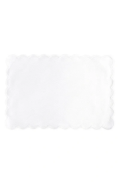 Matouk Savannah Gardens Set Of 4 Placemats In White