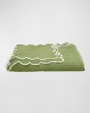 Matouk Savannah Gardens Tablecloth, 68 X 108 Oblong In Spring Green