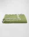 Matouk Savannah Gardens Tablecloth, 68" X 126" In Green