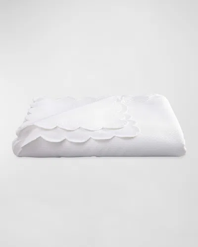 Matouk Savannah Gardens Tablecloth, 68 X 108 Oblong In White