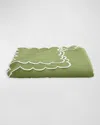 Matouk Savannah Gardens 120-inch Tablecloth In Green