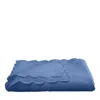 Matouk Savannah Gardens Tablecloth, 70 Round In Azure/azure