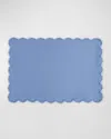 Matouk Savannah Placemats, Set Of 4 In Blue