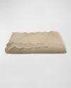 Matouk Savannah Tablecloth, 68" X 144" In Linen