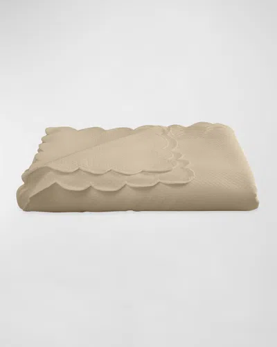 Matouk Savannah Tablecloth, 68" X 162" In Neutral