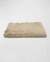 Matouk Savannah Tablecloth, 68" X 90" In Linen
