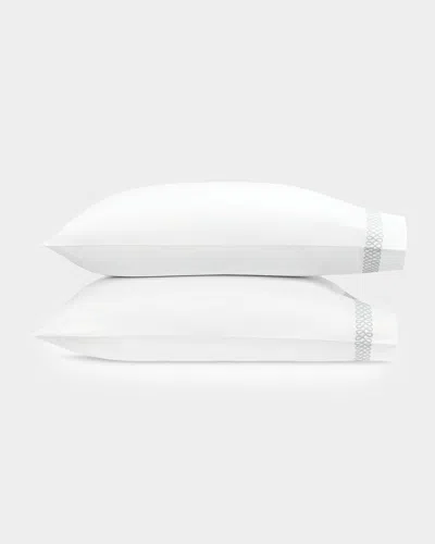 Matouk Schumacher Astor Braid Pillowcases, Pair, Standard