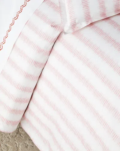 Matouk Schumacher Attleboro Duvet Cover, King In Pink