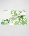 Matouk Schumacher Citrus Garden Tablecloth, 70" X 126" In Grass