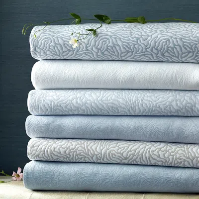 Matouk Schumacher Cora King Sham In White