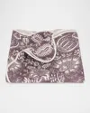 Matouk Schumacher Granada Tablecloth, 70" X 108" In Thistle