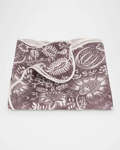 Matouk Schumacher Granada Tablecloth, 70" X 144" In Thistle