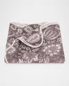 Matouk Schumacher Granada Tablecloth, 90" Round In Thistle