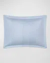 Matouk Schumacher Jasper Standard Sham In Hazy Blue