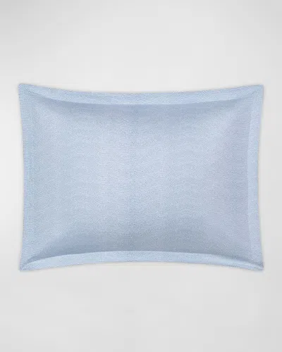 Matouk Schumacher Jasper Standard Sham In Hazy Blue