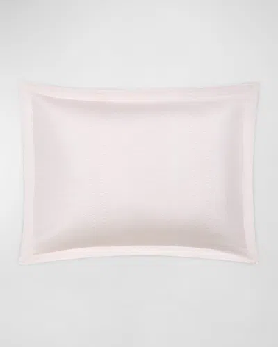 Matouk Schumacher Jasper Standard Sham In Pink