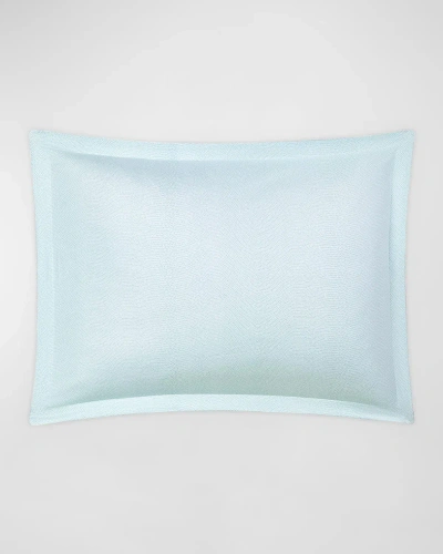 Matouk Schumacher Jasper Standard Sham In Pool