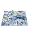 Matouk Schumacher Magic Mountain Tablecloth, 70 X 108 In Blue