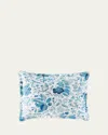 Matouk Schumacher Pomegranate King Sham In Blue